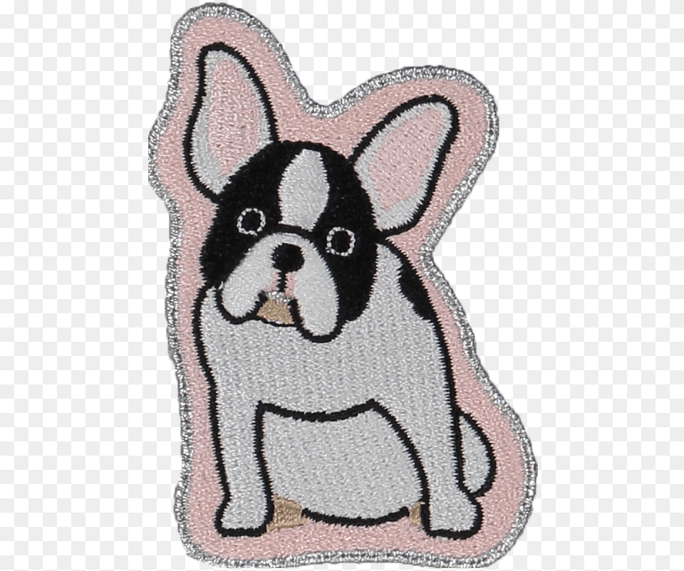 French Bulldog Sticker Patch Boston Terrier, Applique, Home Decor, Pattern, Rug Free Transparent Png