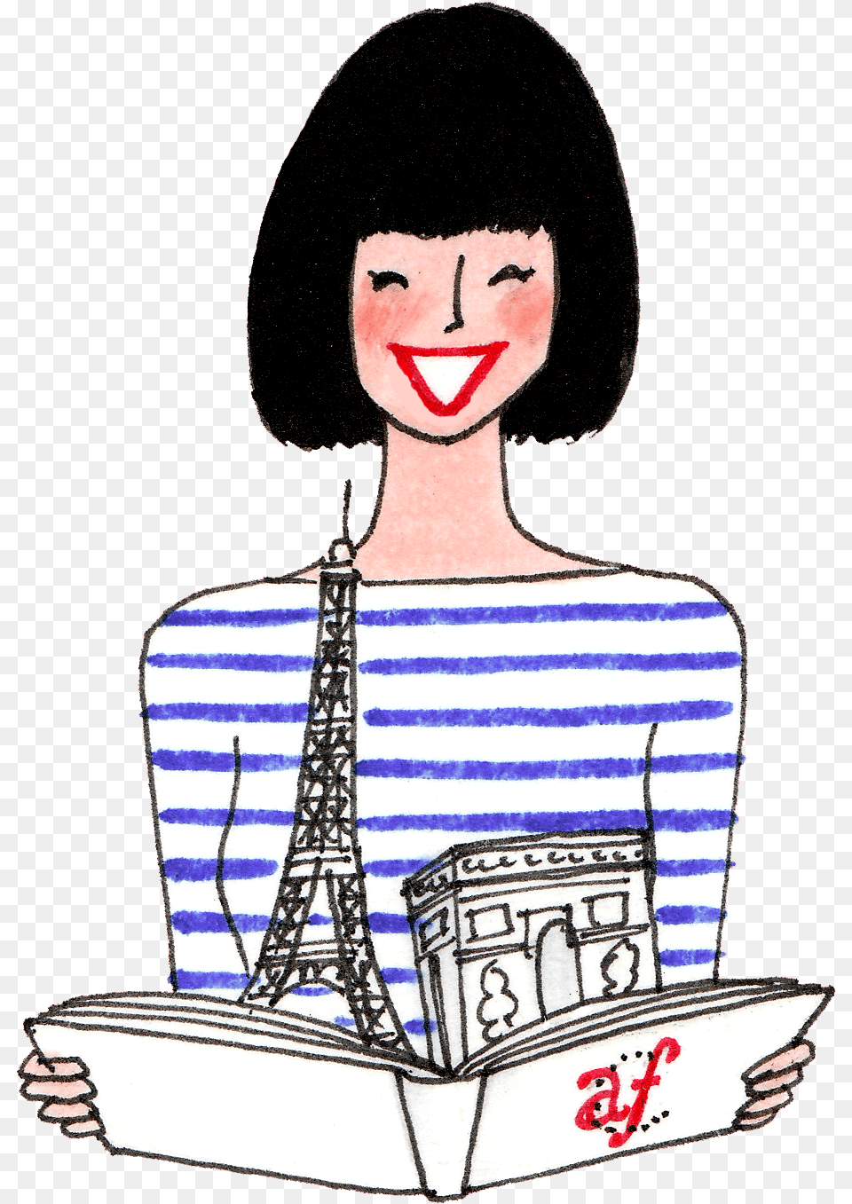 French Clipart Francais French Woman, Adult, Person, Female, Face Png Image