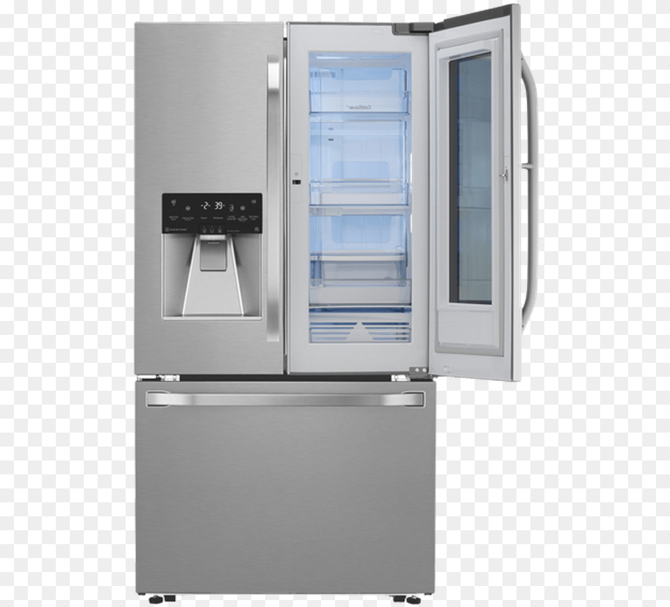 French Door Refrigerator Lsfxc2496s 36in Wi Fi Counter Refrigerator, Appliance, Device, Electrical Device Png