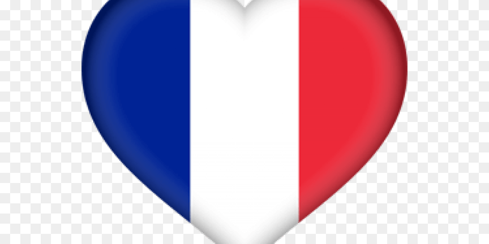 French Flag Clipart French Flag In A Heart, Balloon Free Png Download