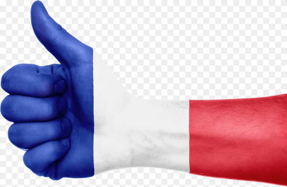 French Flag French Flag Hand, Clothing, Glove, Baby, Person Png Image