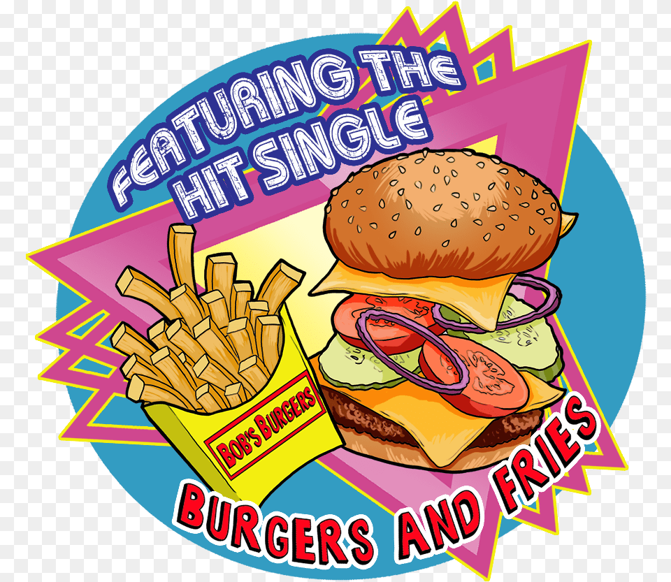 French Fries, Advertisement, Burger, Food, Poster Free Png