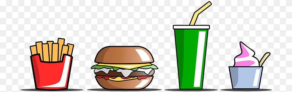 French Fries, Burger, Cream, Dessert, Food Png