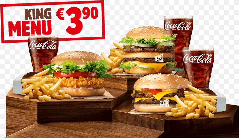 French Fries, Burger, Food, Ketchup Free Png Download
