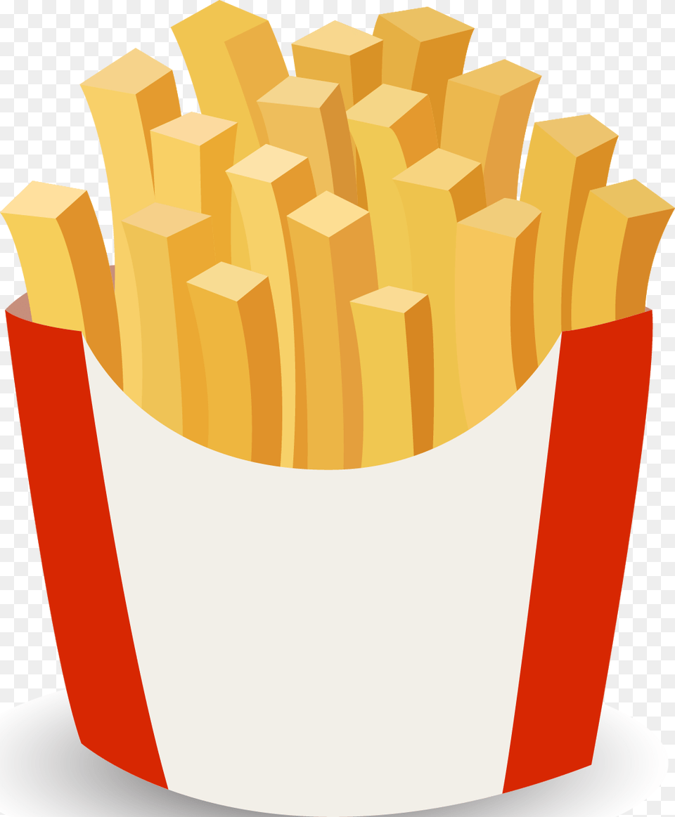 French Fries Clipart, Food, Birthday Cake, Cake, Cream Free Png Download