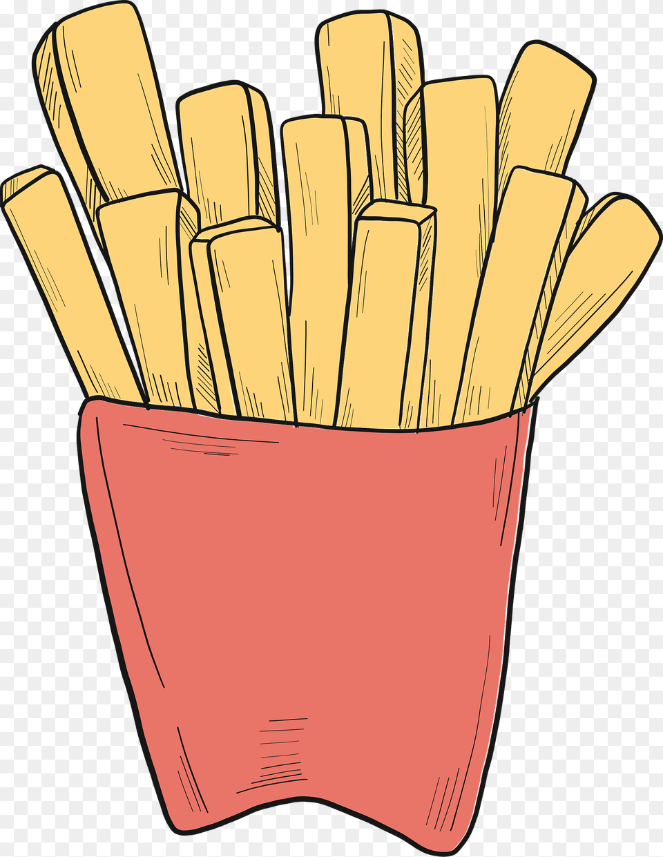 French Fries Clipart, Food Free Png Download