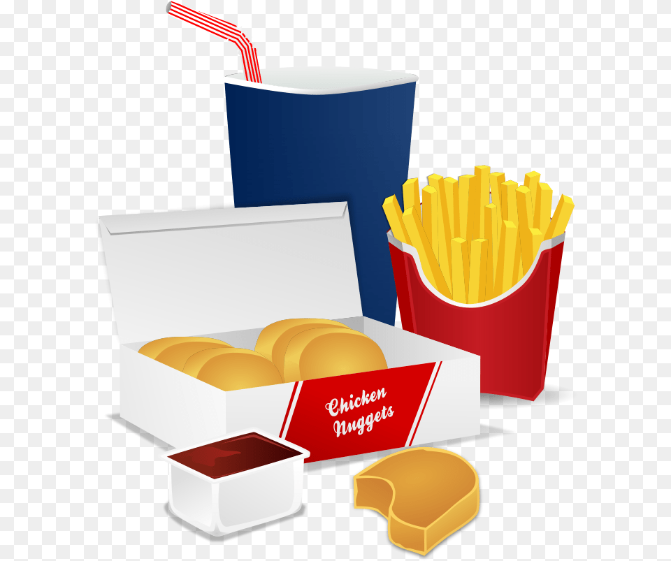 French Fries Clipart Junk Food Fast Food Clipart, Lunch, Meal, Festival, Hanukkah Menorah Free Transparent Png