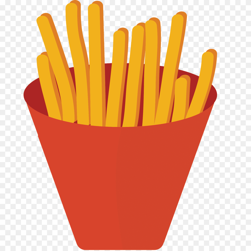 French Fries Emoji Clipart, Food, Ketchup Png Image
