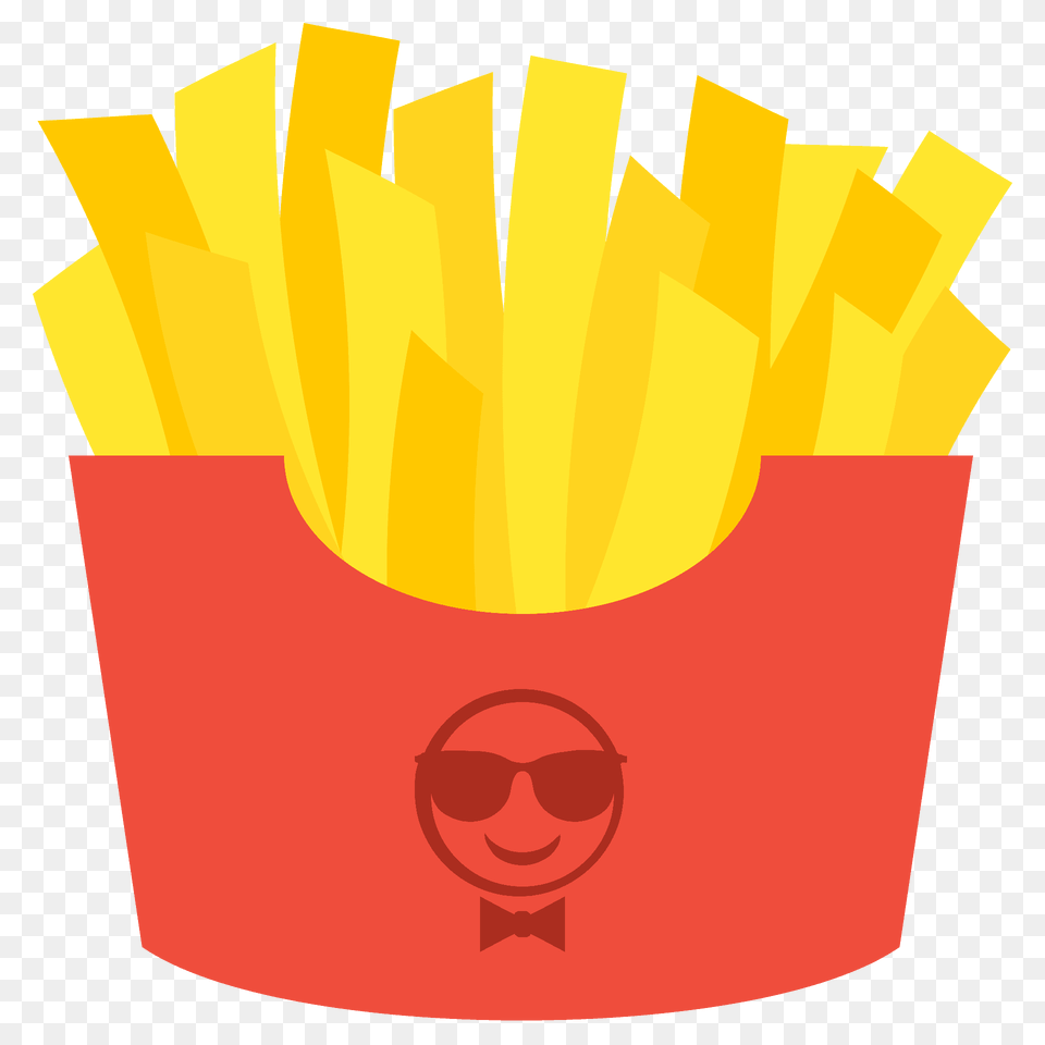 French Fries Emoji Clipart, Food, Accessories, Sunglasses, Face Png Image