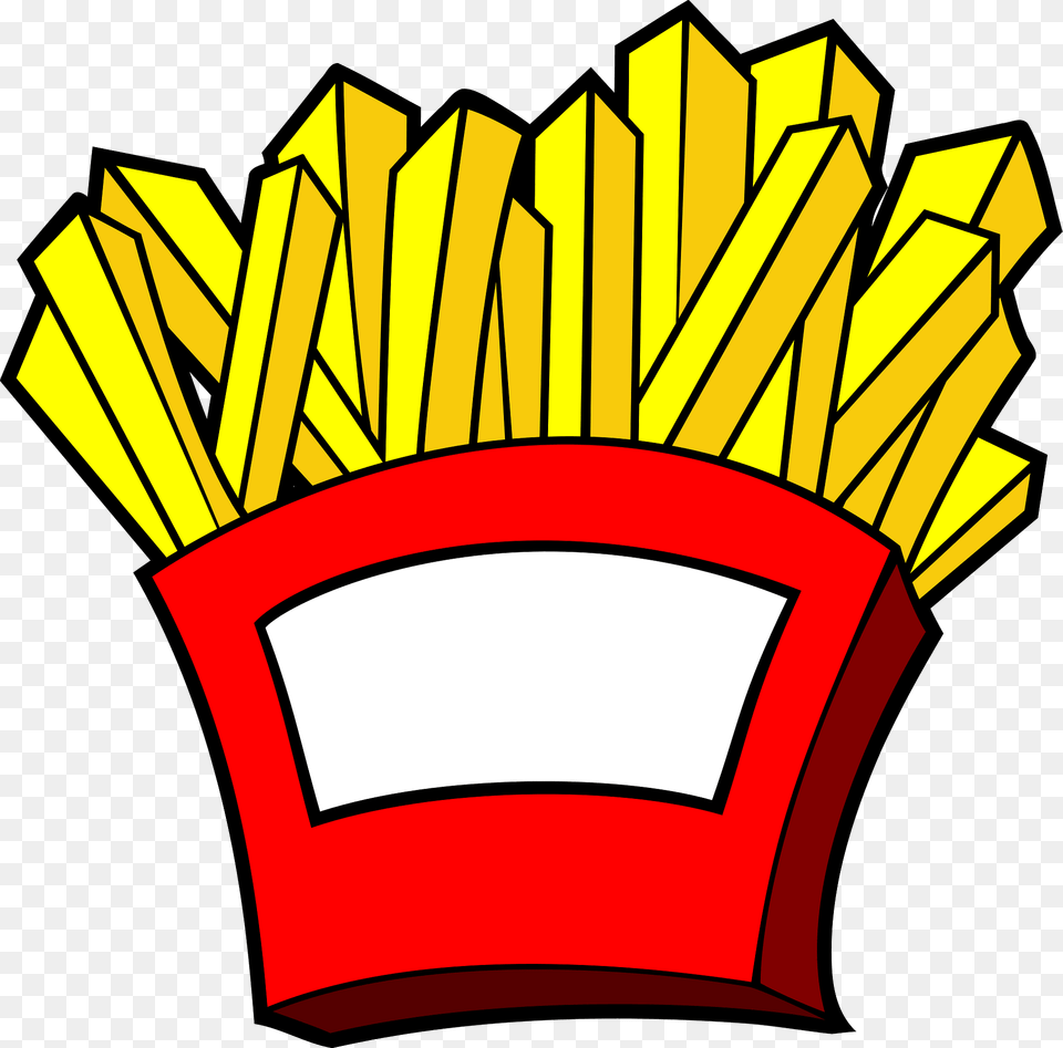 French Fries In A Red Carton Clipart, Food, Dynamite, Weapon Free Png Download