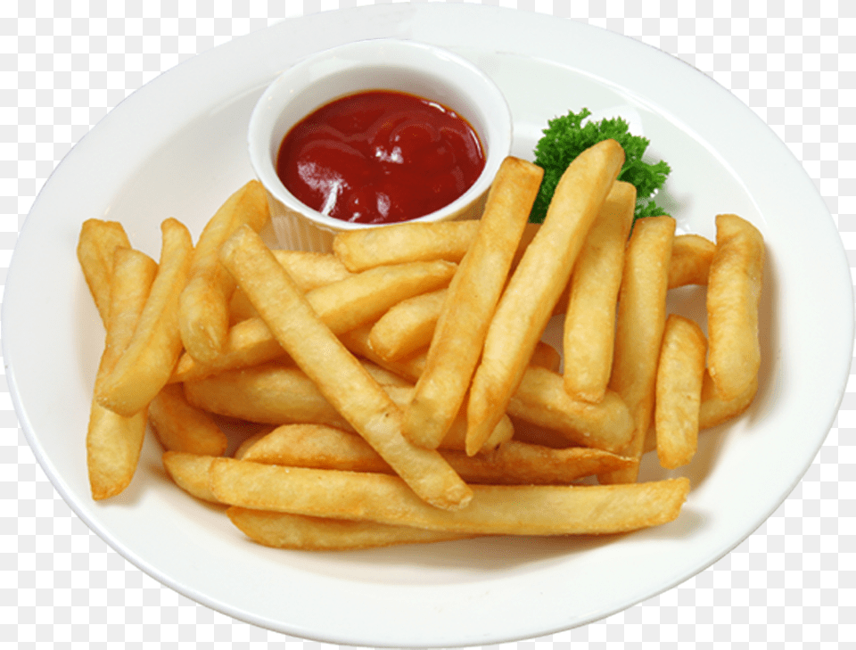 French Fries Plate, Food, Ketchup, Food Presentation Free Transparent Png