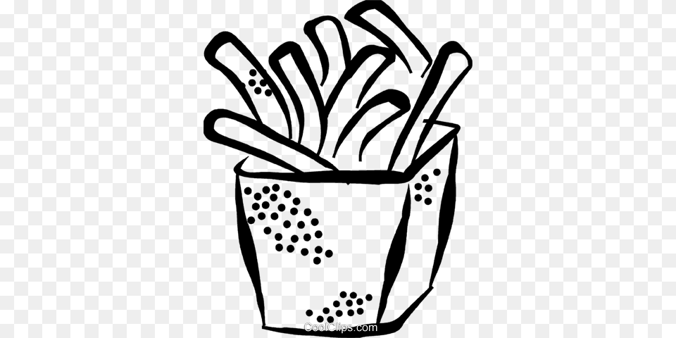 French Fries Royalty Vector Clip Art Illustration, Cutlery, Ammunition, Grenade, Weapon Free Transparent Png