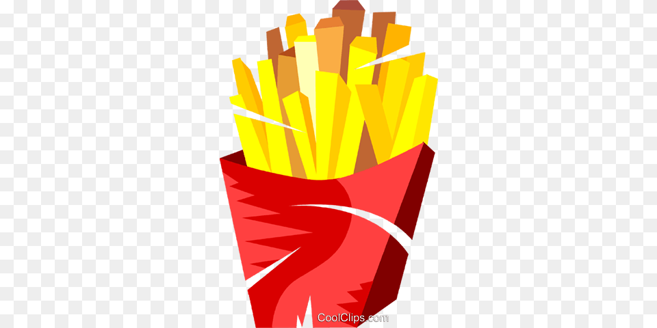 French Fries Royalty Vector Clip Art Illustration, Food, Dynamite, Weapon Free Transparent Png