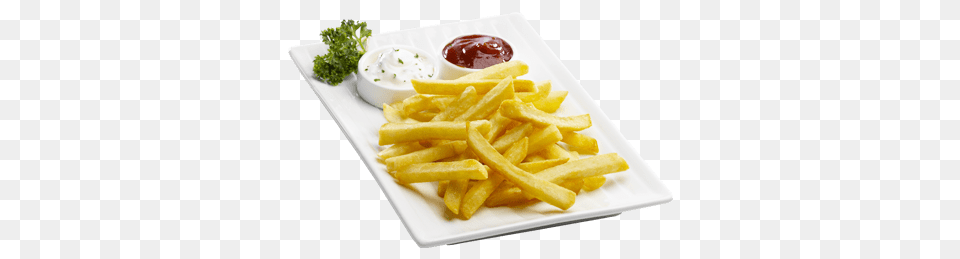 French Fries Side, Food, Food Presentation, Ketchup Free Png Download