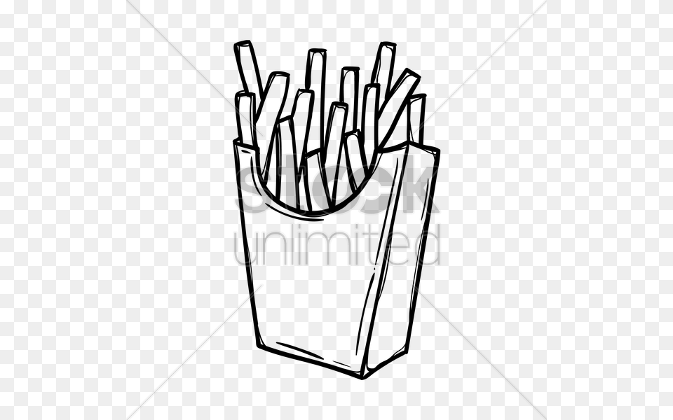 French Fries Vector Image, Lighting, People, Person, City Free Png Download