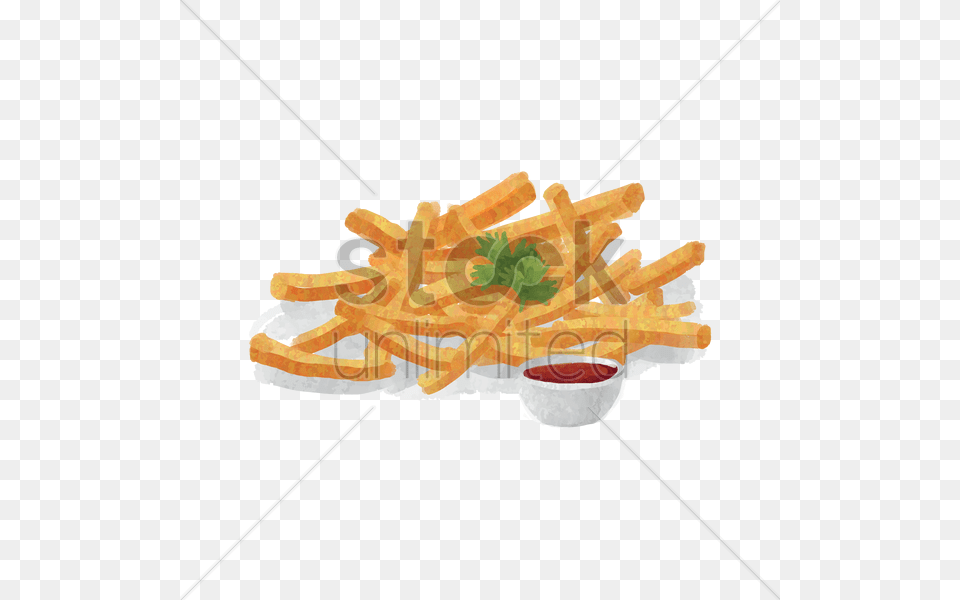 French Fries With Sauce Vector Image, Food, Meal, Ketchup Png