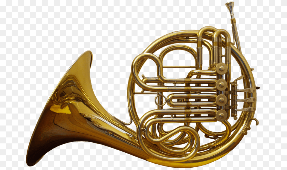 French Horn, Brass Section, Musical Instrument, French Horn, Smoke Pipe Free Png Download