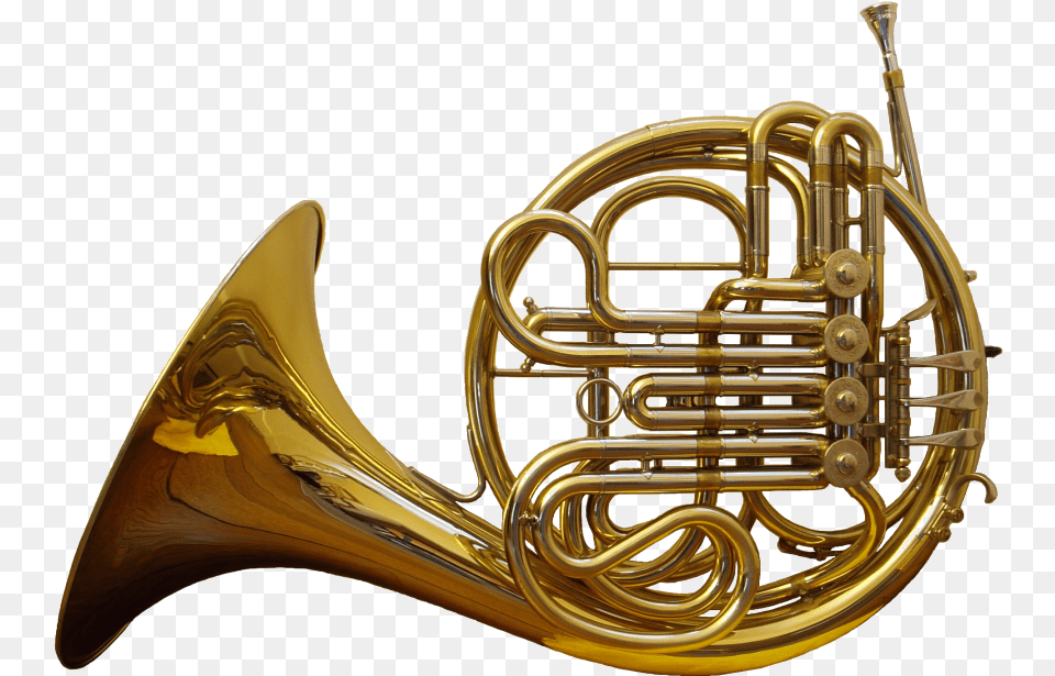 French Horn Front French Horn, Brass Section, Musical Instrument, French Horn Free Png Download