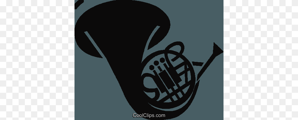 French Horn Royalty Vector Clip Art Illustration Clip Art, Brass Section, Musical Instrument, French Horn, Smoke Pipe Free Png