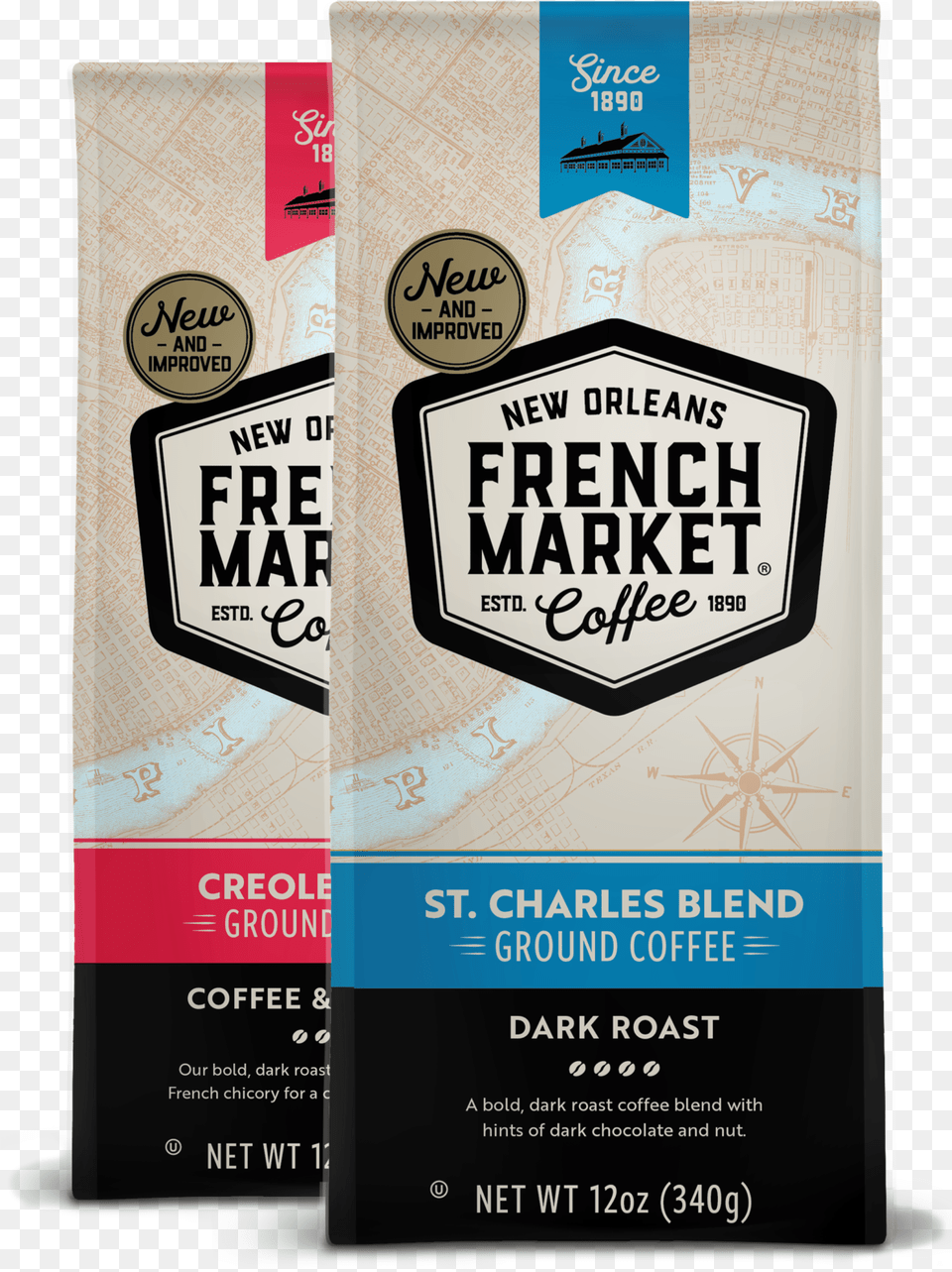 French Market Coffee, Advertisement, Poster, Bottle Free Transparent Png