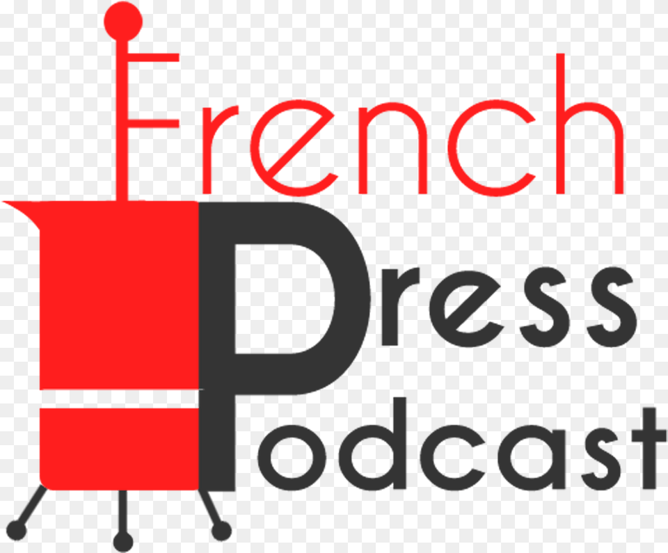 French Press Podcast Logo Game, Symbol Free Png Download