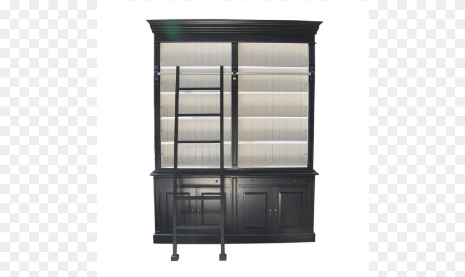 French Provincial Two Bay Bookcase Bookcase, Cabinet, Closet, Cupboard, Furniture Png Image