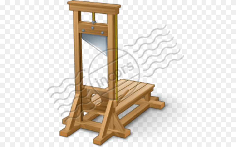French Revolution Guillotine Clipart, Chair, Furniture Png