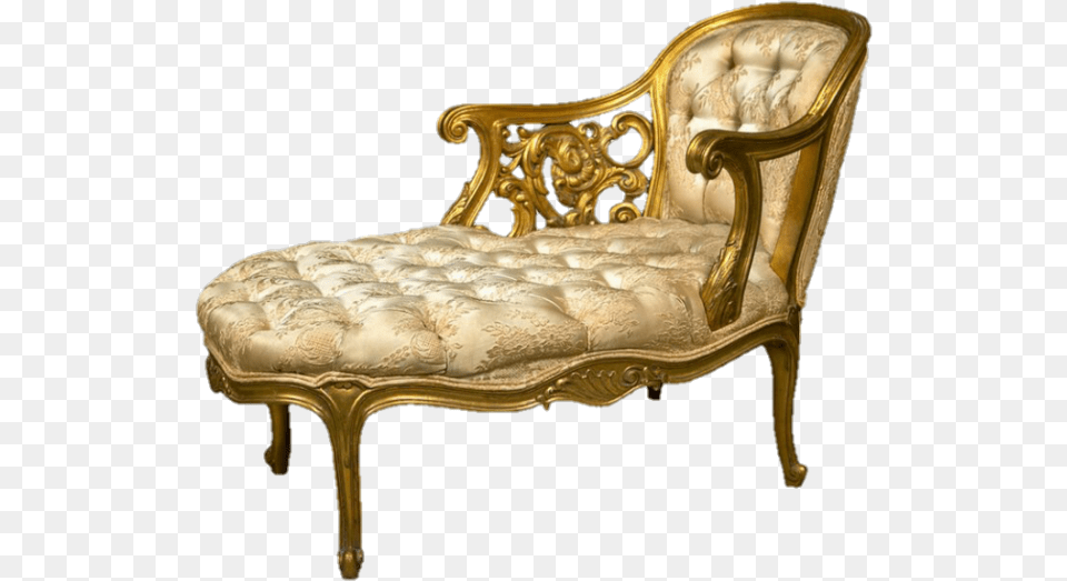 French Rococo Furniture, Chair, Chaise Png