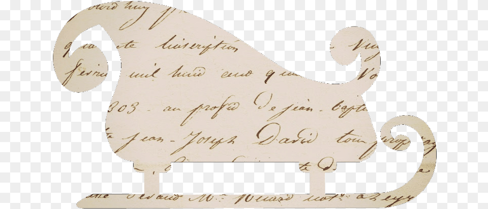 French Script Ornaments Sail, Text, Handwriting Png Image