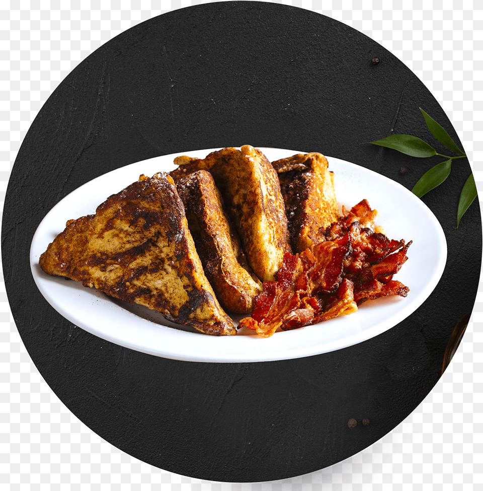 French Toast, Bread, Food, Food Presentation, Meat Png Image