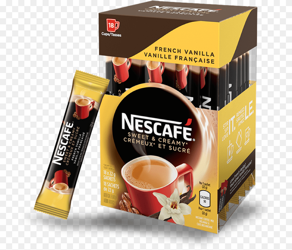 French Vanilla Coffee Nescafe, Cup, Beverage, Tea Free Png