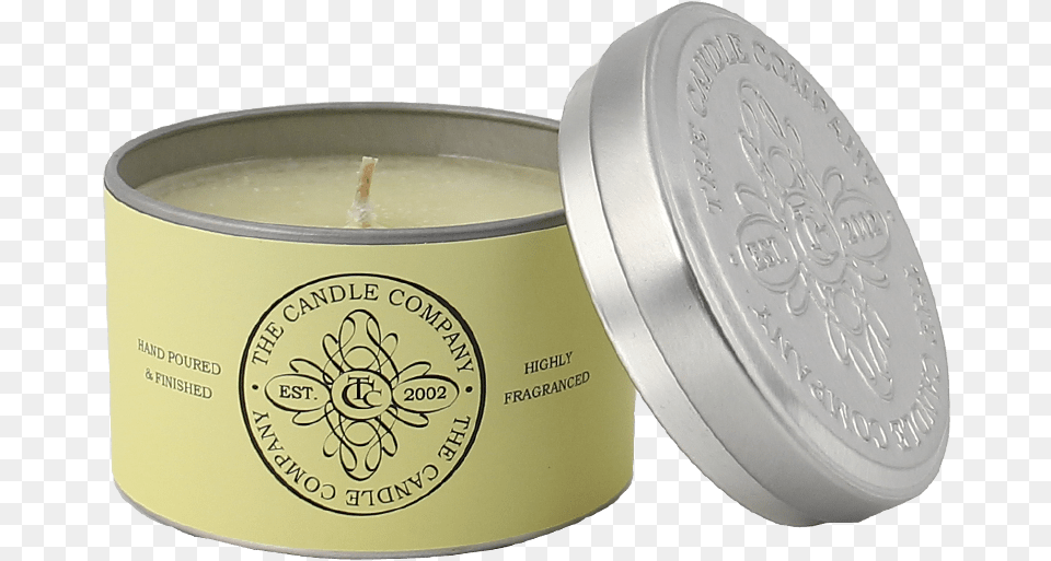 French Vanilla Tin Candle Candle Free Transparent Png