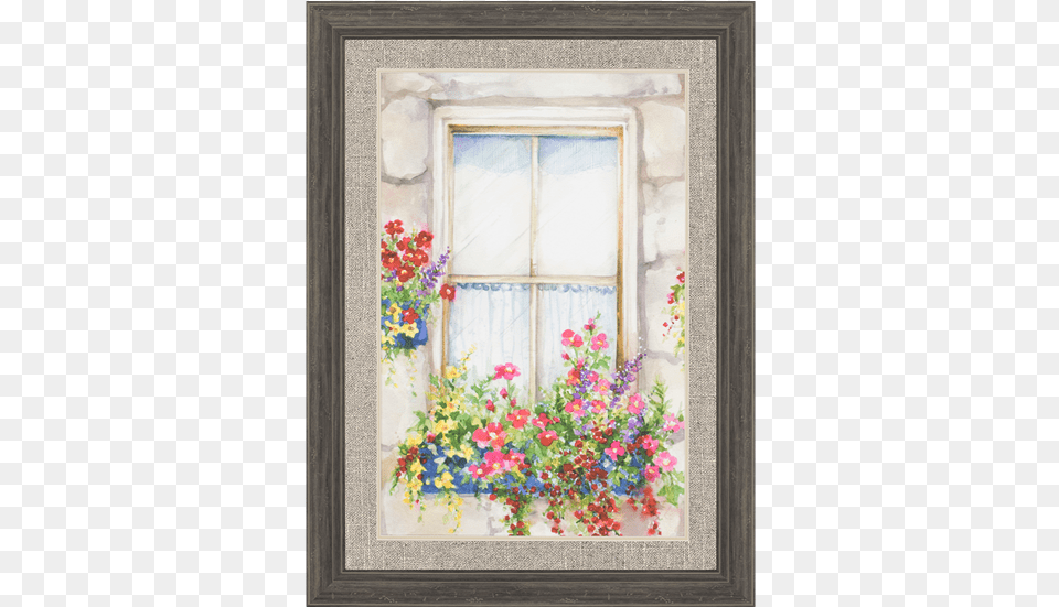 French Window Box Window Box, Flower, Flower Arrangement, Geranium, Plant Free Png Download