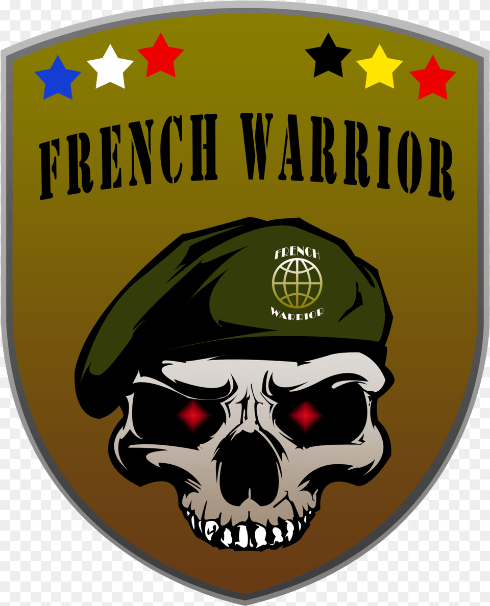 Frenchwarrior Illustration, Badge, Logo, Symbol, Person Png Image