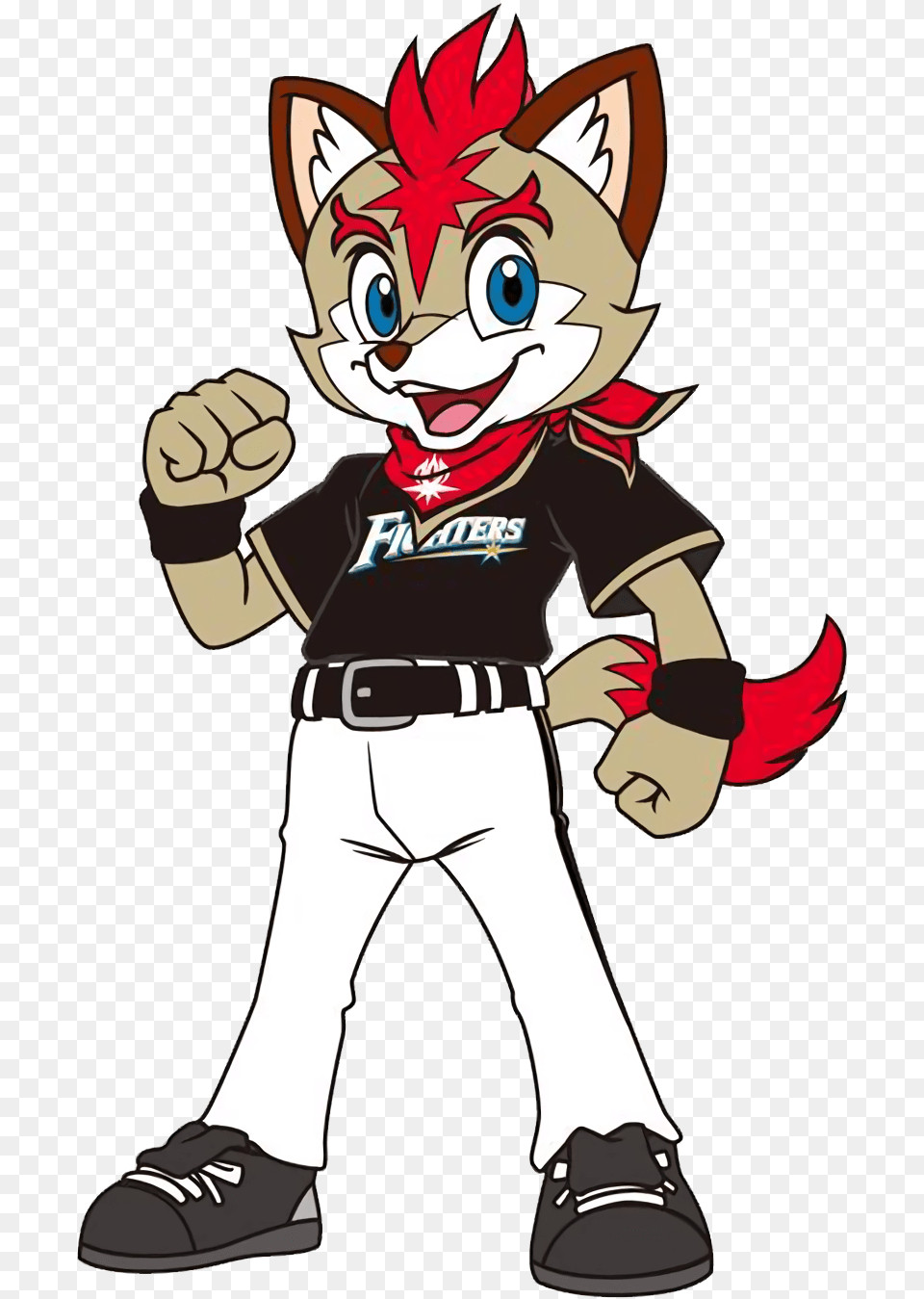 Frep The Fox Hokkaido Nippon Ham Fighters Mascot, Book, Comics, Publication, Baby Png