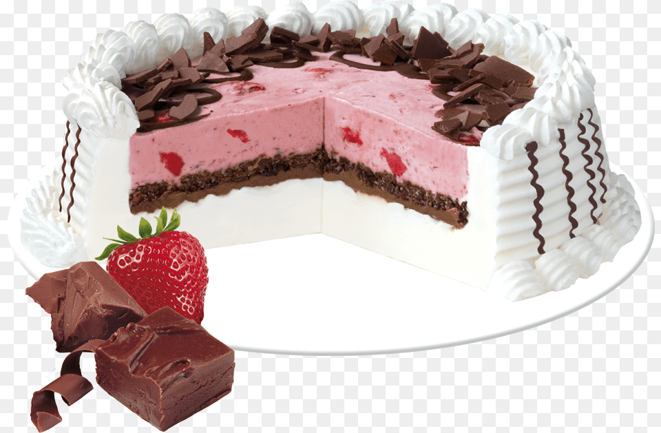 Fresa Chocolate Blizzard Cake Dairy Queen Blizzard Cakes, Food, Birthday Cake, Cream, Dessert Free Png Download