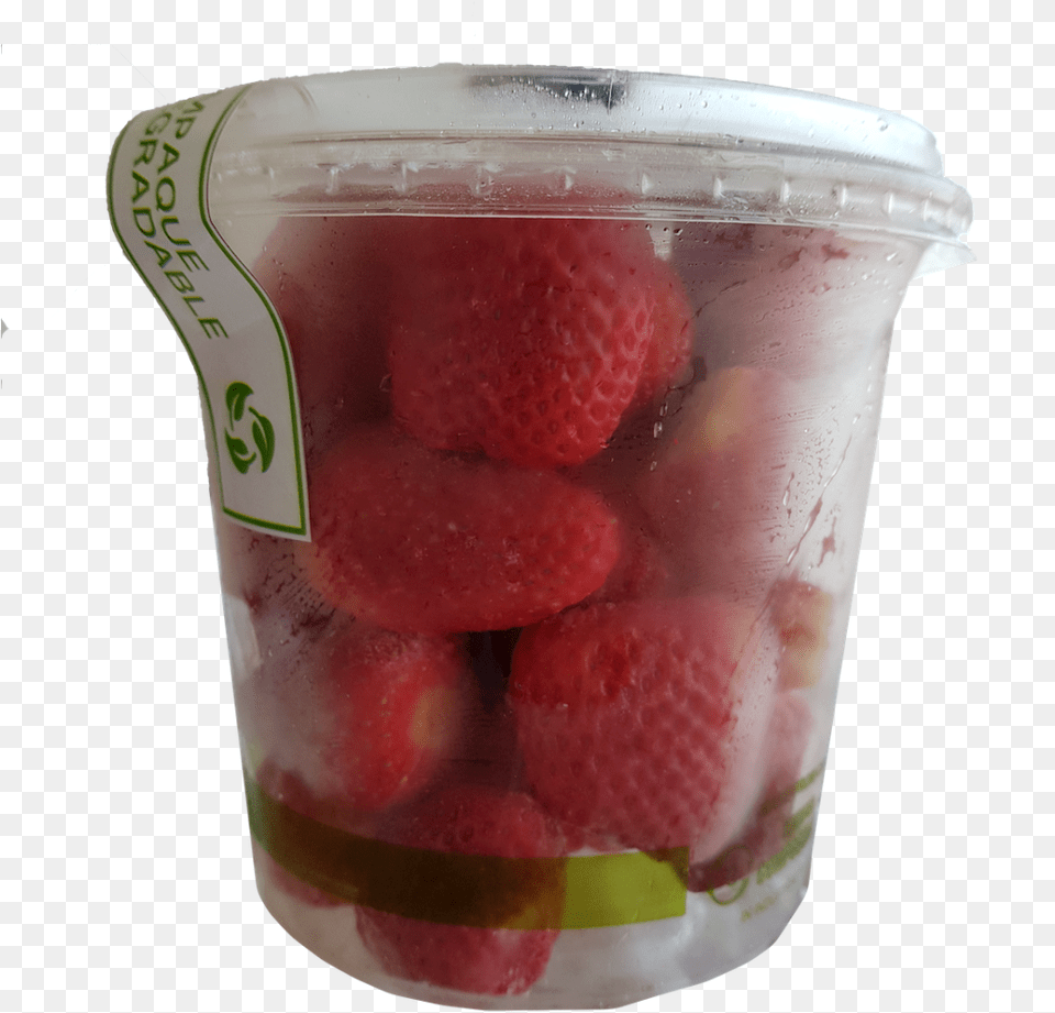 Fresa Hidropnica Biodegradable Congelado Fqf Fresh Strawberry, Berry, Produce, Plant, Fruit Png Image
