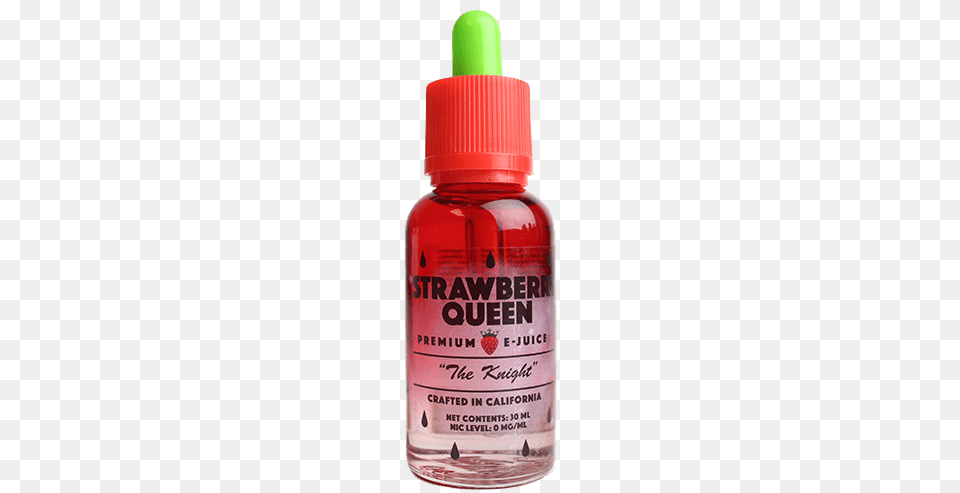 Fresas Con Crema Jugo Vape Caballeros California Strawberry Queen The Queen, Bottle, Ink Bottle, Food, Ketchup Free Transparent Png
