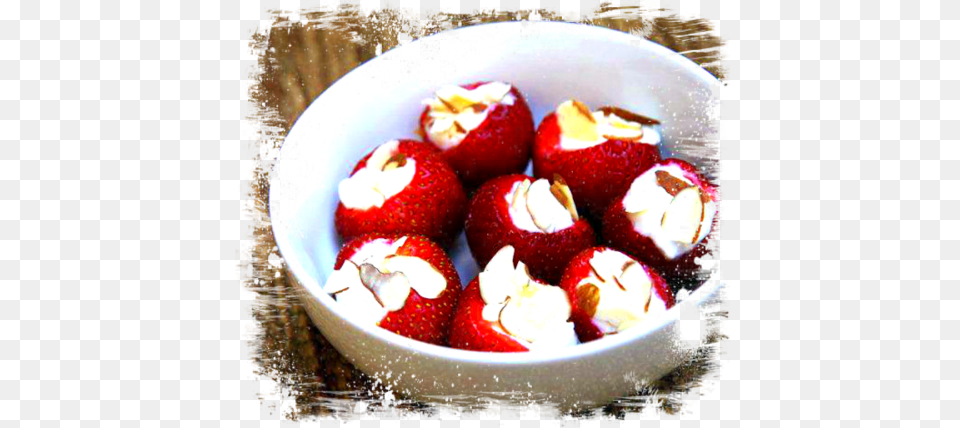 Fresas Rellenas De Crema De Banana Healthy Snacks Recipes, Berry, Food, Fruit, Plant Free Png Download