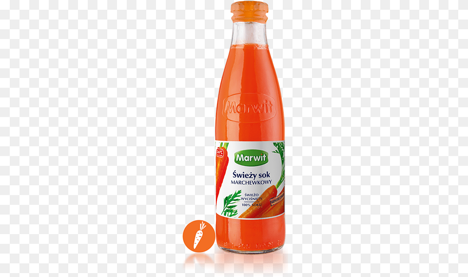 Fresh Carrot Juice Marwit Sok Marchewkowy, Beverage, Food, Ketchup Free Transparent Png