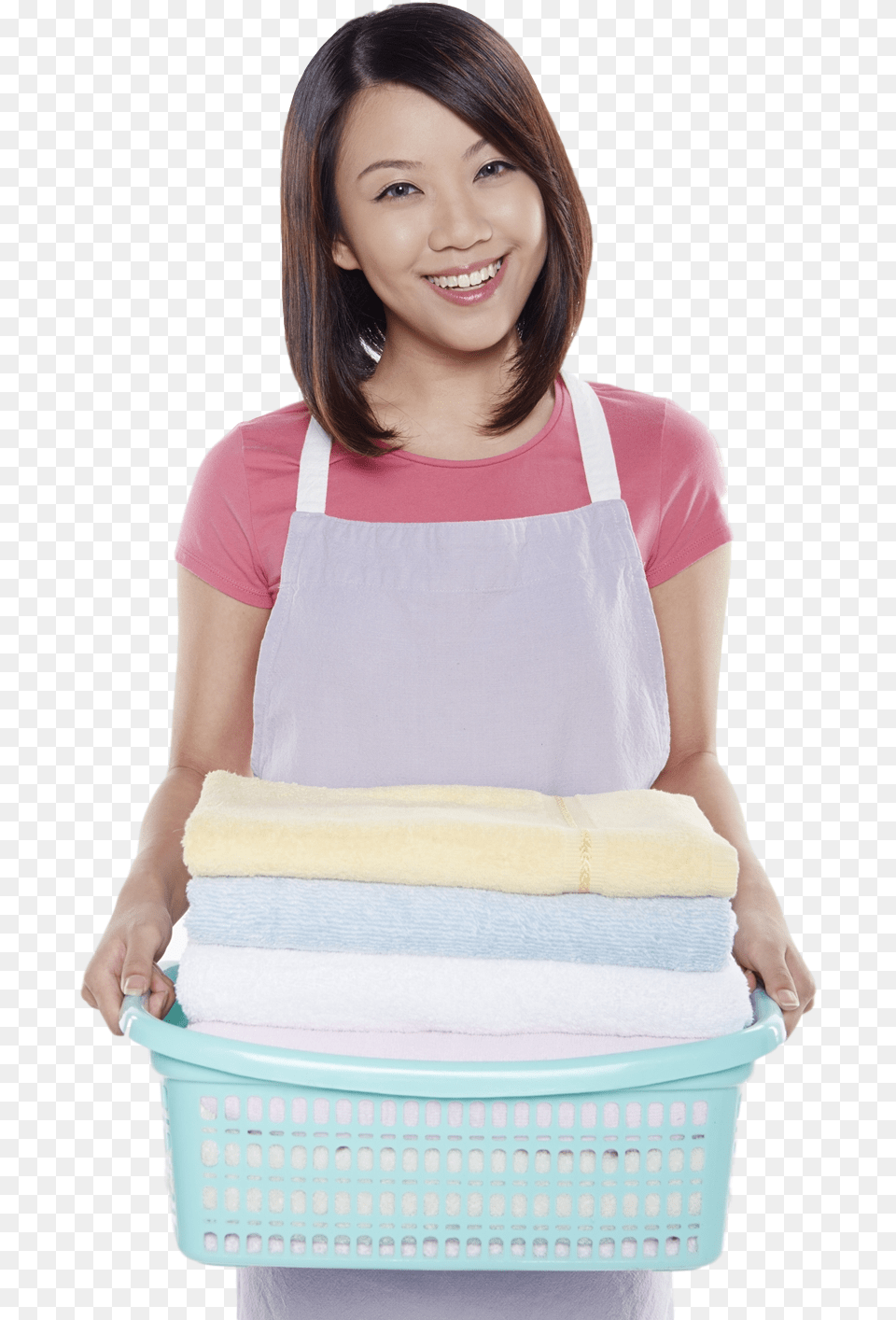 Fresh Clean Clothes Laundry, Adult, Female, Person, Woman Free Png Download