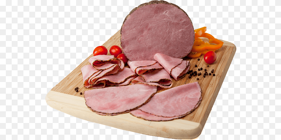 Fresh Cracked Pepper Ham With Natural Juices Ham, Food, Meat, Pork Free Png