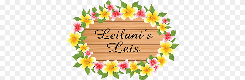 Fresh Flower Hawaiian Leis For Graduation And Special Occasions Clip Art, Plant, Dahlia, Cream, Dessert Png Image