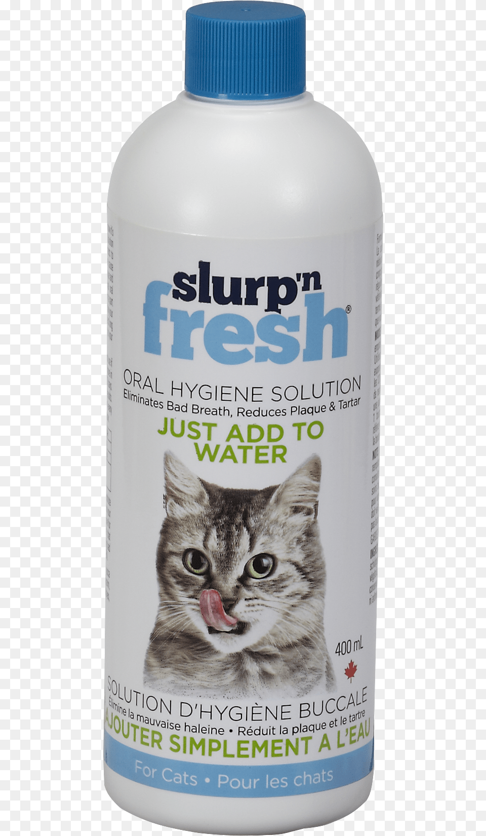 Fresh For Cats Enviro Fresh Products Slurp39n Fresh Oral Hygiene Solution, Bottle, Animal, Cat, Mammal Free Transparent Png