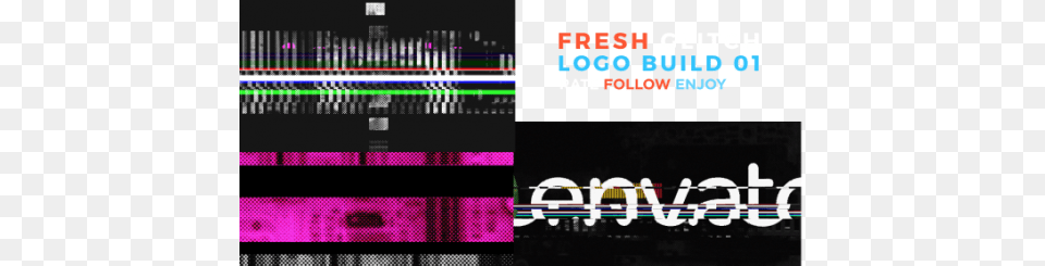 Fresh Glitch Logo Build Volume 1 After Effects Templates Adobe After Effects, Art, Graphics, Purple, Scoreboard Png Image