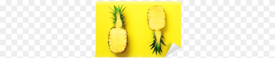 Fresh Half Sliced Pineapple Sliced Pineapple In Half, Food, Fruit, Plant, Produce Free Png Download
