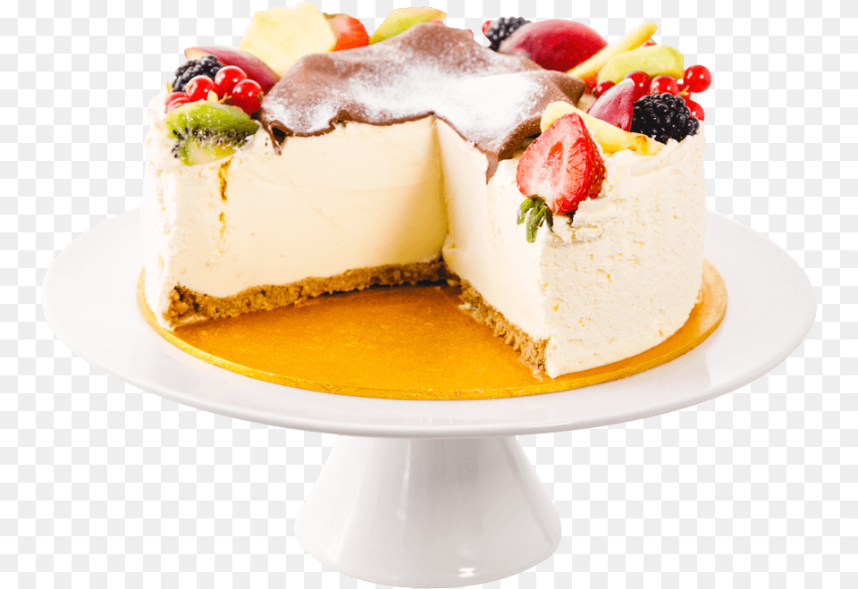 Fresh Handmade Fresh Fruit Cake, Birthday Cake, Cream, Dessert, Food Free Png Download