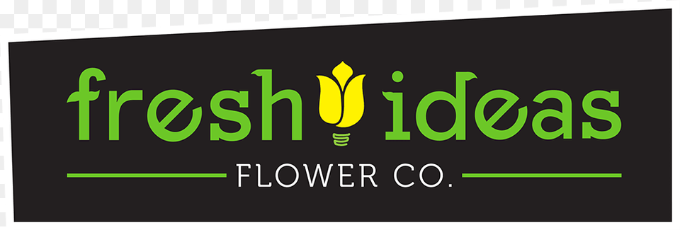 Fresh Ideas Flower Co, Logo, Light, Symbol, Text Free Png