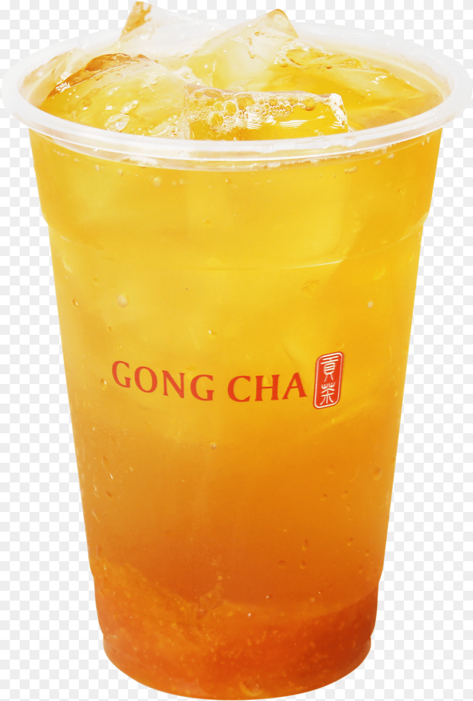 Fresh Mango Green Tea From Gong Cha Usa Manhattan New, Beverage, Juice, Orange Juice, Cup Png
