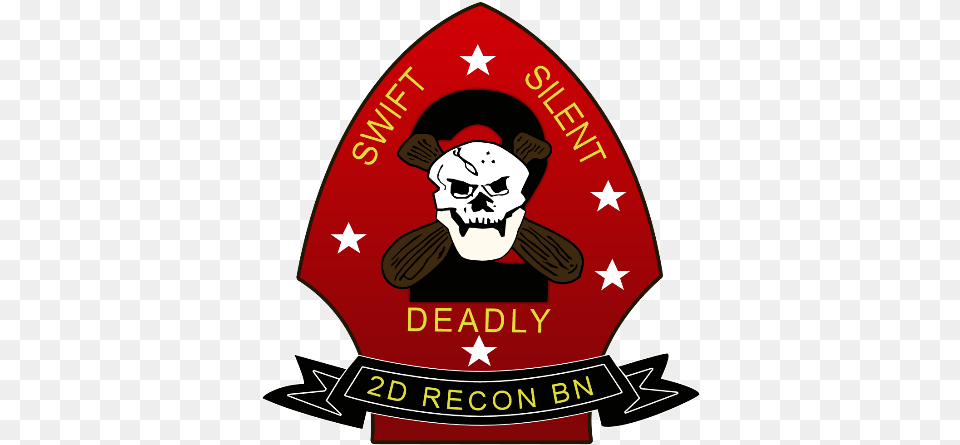 Fresh Marine Corps Emblem Images File 2d Reconnaissance 2nd Recon Battalion Logo, Badge, Symbol, Face, Head Free Png Download